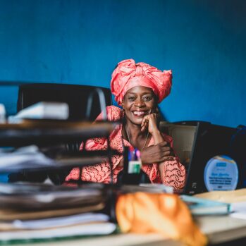 Aus Sierra Leone zu Gast in Berlin: Rugiatu Neneh Turay