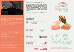 Flyer: „Koordinierungsstelle FGM_C“